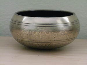 Tibetan Singing Bowl-A Note Third Eye Chakra