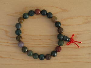 Fancy Agate Wrist Mala/Power Bracelet